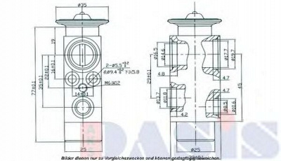 AKS DASIS 840940n -  Расширительный клапан, кондиционер